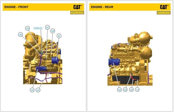 Caterpillar Excavator Electrical Hydraulic Schematics Update 03.2025 (3)