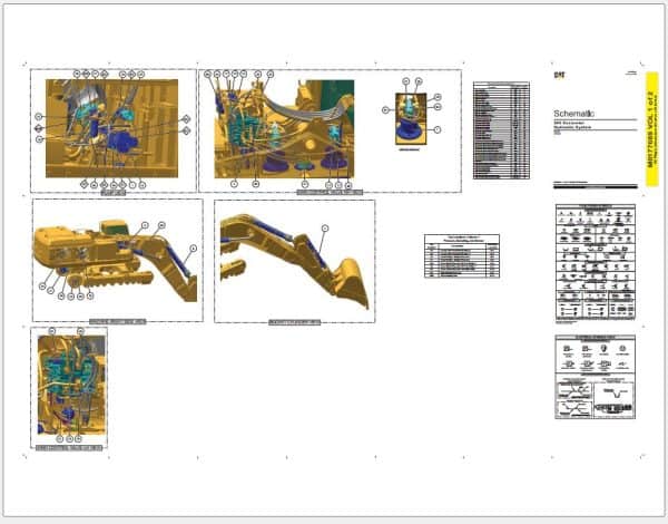 Caterpillar Excavator Electrical Hydraulic Schematics Update 03.2025 (4)