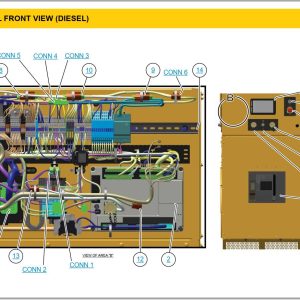 Caterpillar Generator Set Electrical System Schematics Update 03.2025 (2)