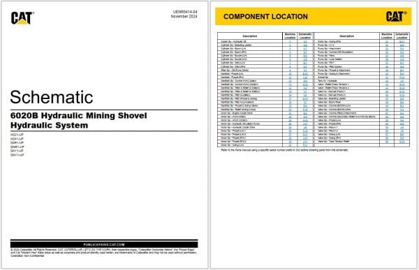 Caterpillar Hydraulic Shovel Electrical Hydraulic Schematics Update 03 (6)