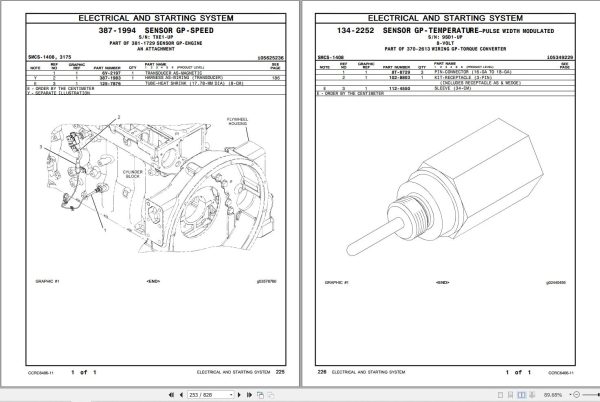 Caterpillar Load Haul Dump R1600H Parts Manual CCRC6406 11 (2)