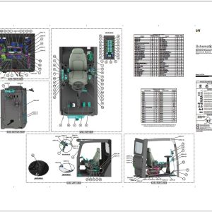 Caterpillar Material Handler Electrical Hydraulic Schematics Update 03.2025 (1)