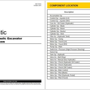 Caterpillar Mini Hydraulic Excavator Electrical Hydraulic Schematics Update 03.2025 (4)