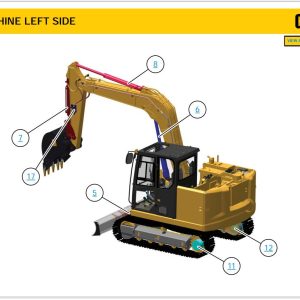 Caterpillar Mini Hydraulic Excavator Electrical Hydraulic Schematics Update 03.2025 (5)