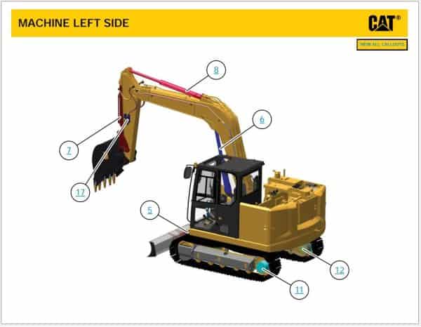 Caterpillar Mini Hydraulic Excavator Electrical Hydraulic Schematics Update 03.2025 (5)