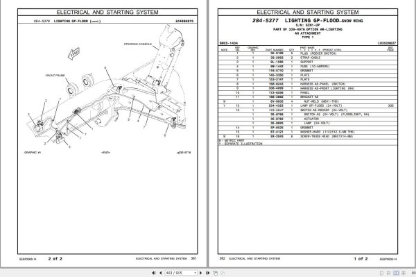 Caterpillar Motor Grader 160K Parts Manual SEBP5008 14 (2)