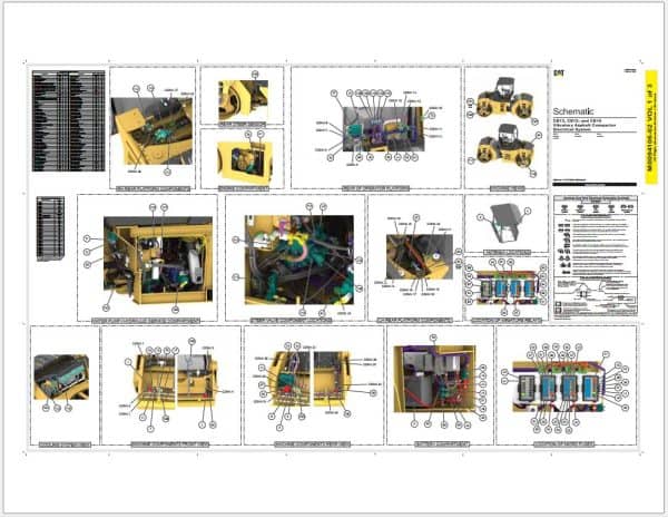 Caterpillar Paving Compactor Electrical Hydraulic Schematics Update 03.2025 (1)