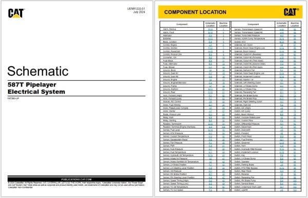 Caterpillar Pipelayer Electrical Hydraulic Schematics Update 03.2025 (1)