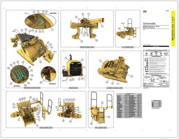 Caterpillar Road Reclaimer Electrical Hydraulic Schematics Update 12 (1)