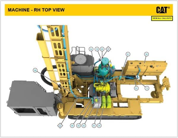 Caterpillar Rotary Drill Electrical Hydraulic Schematics Update 03 (6)