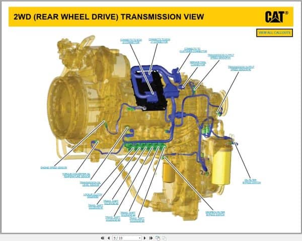 Caterpillar Transmission Electrical Hydraulic Schematics Update 03 (4)