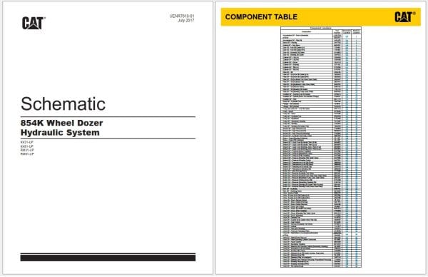 Caterpillar Wheel Dozer Electrical Hydraulic Schematics Update 03.2025 (4)