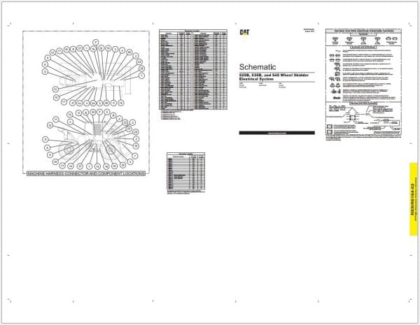 Caterpillar Wheel Type Skidder Electrical Hydraulic Schematics Update 12.2024 (1)