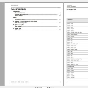 Claas Mowers DISCO 8400 F54 Repair Manual (1)
