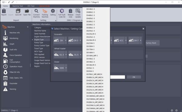 Doosan DMS 5 3.2.6 05.2025 Diagnostic Program 5