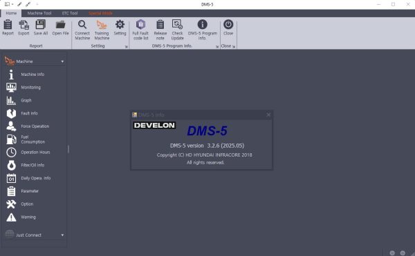 Doosan DMS 5 3.2.6 05.2025 Diagnostic Program 8