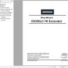 Doosan Excavator DX 7 Series Operators Shop Manual Collection (2)