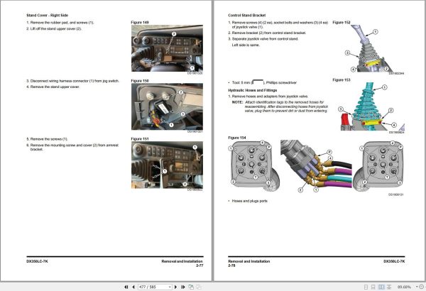 Doosan Excavator DX350LC 7K Shop Manual 950106 02869C EN (3)