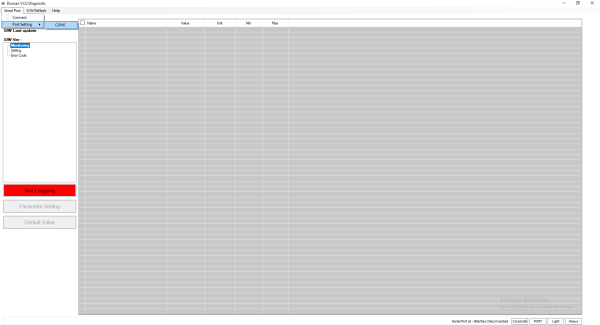 Doosan VCU V1.05 Diagnostic Program 1
