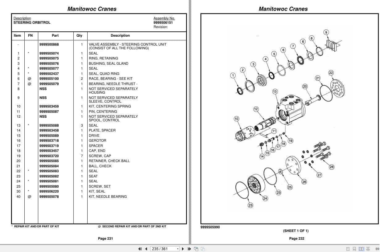 Grove Crane 4409 4409XL 4409 Parts Manual 2014 (2)