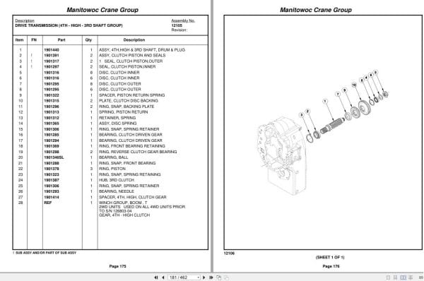 Grove Crane 7755 YB7722 7755 Parts Manual 2007 (2)