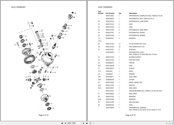 Grove Crane AT635 886209 Parts Manual (2)