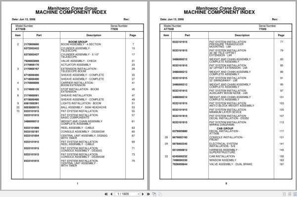 Grove Crane AT750B 77009 Parts Manual 2006 (1)