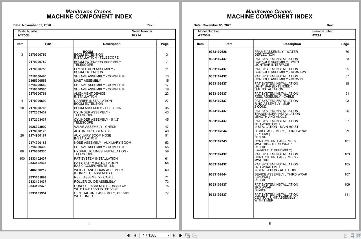 Grove Crane AT750B 82214 Parts Manual 2020 (1)