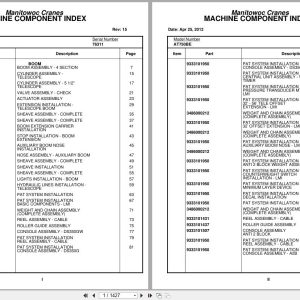 Grove Crane AT750BE 76311 Parts Manual 2012 (1)