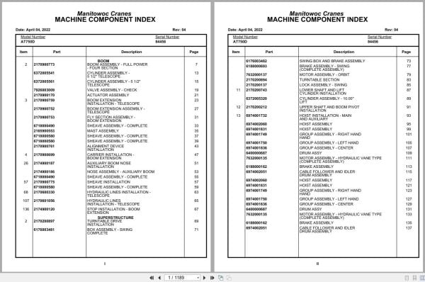 Grove Crane AT750D 84456 Parts Manual 2022 (1)