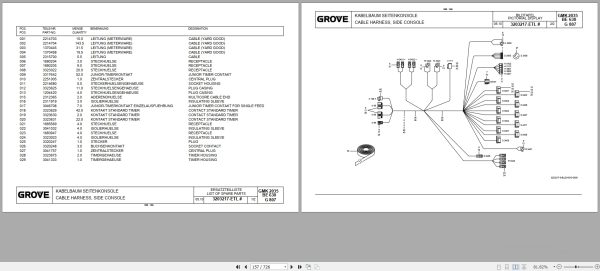 Grove Crane GMK 2035E Spare Parts List 3165234 2014 (2)