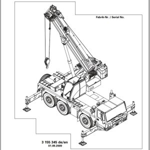 Grove Crane GMK 3050 1 Spare Parts List 3155345 2009 (1)