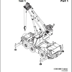 Grove Crane GMK 3050LB Spare Parts List 3303009C 2020 (1)