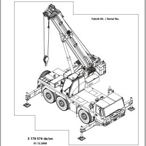 Grove Crane GMK 3055 Spare Parts List 3179574 2009 (1)