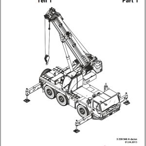 Grove Crane GMK 3055 Spare Parts List 3238964A 2013 (1)