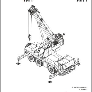 Grove Crane GMK 3060i Spare Parts List 4160567BN 2016 (1)