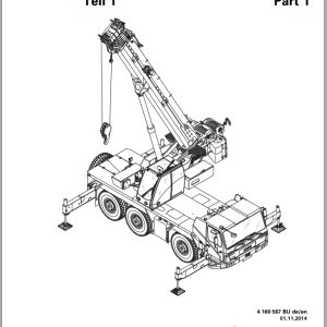 Grove Crane GMK 3060i Spare Parts List 4160567BU 2014 (1)
