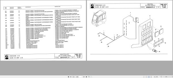 Grove Crane GMK 4070 1 Spare Parts List 3007032 2000 (2)