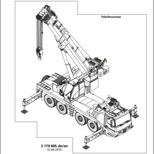 Grove Crane GMK 4100 Spare Parts List 3179605 2010 (1)