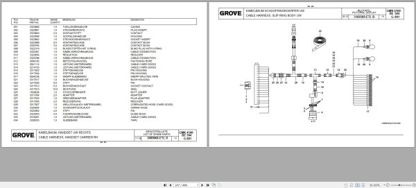 Grove Crane GMK 4100 Spare Parts List 3183769BL 2013 (2)
