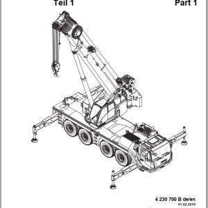 Grove Crane GMK 4100L 1 Spare Parts List 4230700B 2018 (1)