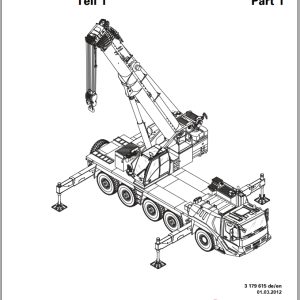 Grove Crane GMK 5095 Spare Parts List 3179615 2012 (1)