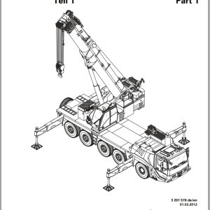 Grove Crane GMK 5095 Spare Parts List 3201578 2012 (1)