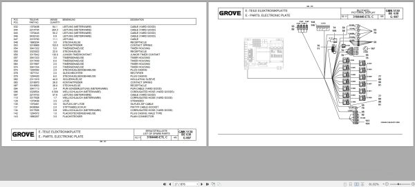 Grove Crane GMK 5130 2 Spare Parts List 3202003 2011 (2)