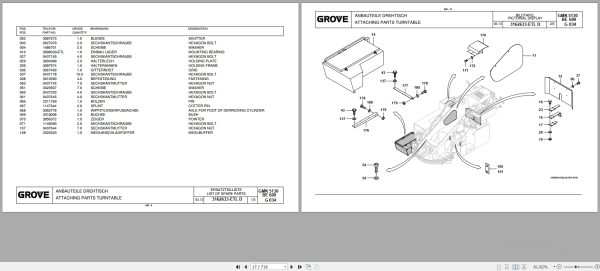 Grove Crane GMK 5130 2 Spare Parts List 3238698AL 2014 (2)