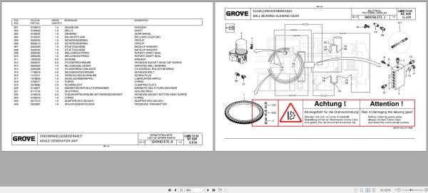 Grove Crane GMK 5130 2 Spare Parts List 3238698BL 2014 (2)