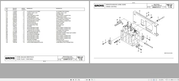 Grove Crane GMK 5130 2 Spare Parts List 3261007U 2014 (2)