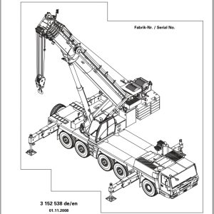 Grove Crane GMK 5170 Spare Parts List 3152538 2008 (1)