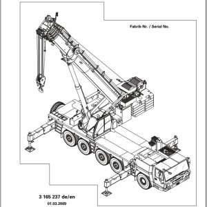 Grove Crane GMK 5220 Spare Parts List 3165237 2009 (1)