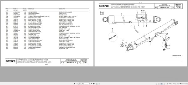 Grove Crane GMK 6300L Spare Parts List 3183757AL 2013 (2)